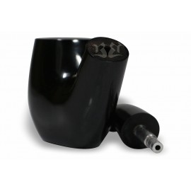 Cachimbo Bertoldi Elite Nº 2 Preto com Filtro Permanente